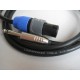 Speaker cable speakon plug to 1/4" jack plug